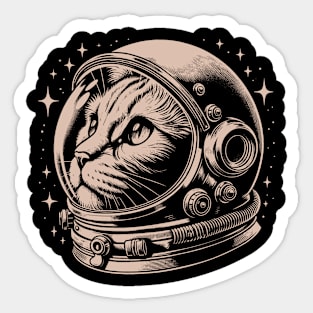 Cat astronaut Sticker